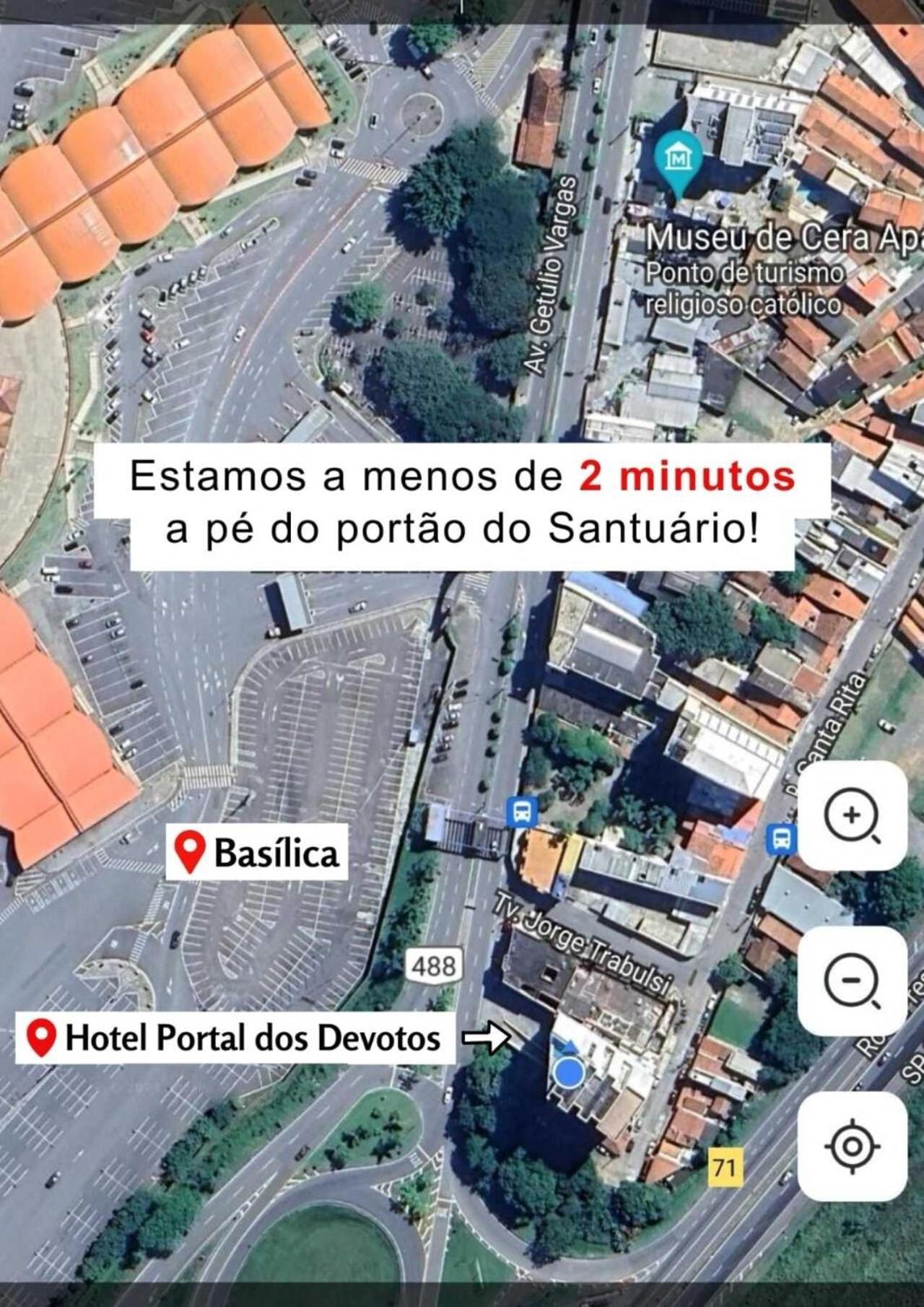 Hotel Portal Dos Devotos Aparecida  Exterior foto